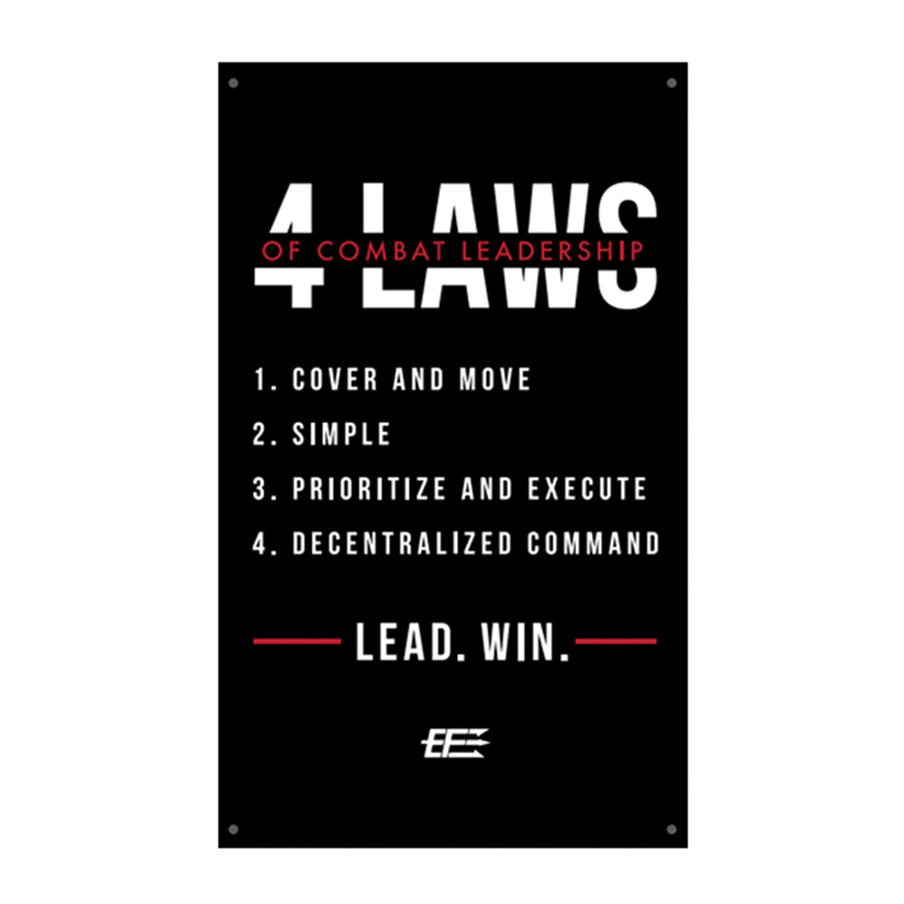 Flag - LAWS OF COMBAT - 3'x5'