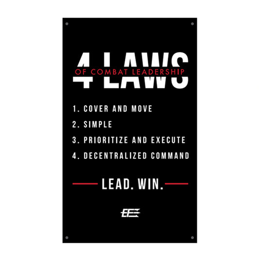 Flag - LAWS OF COMBAT - 3'x5'