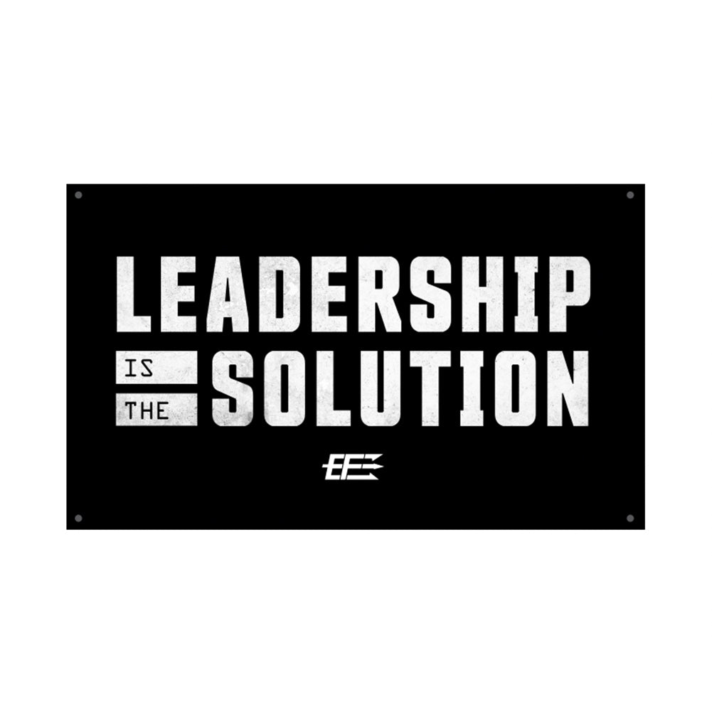 Flag - LEADERSHIP IS THE SOLUTION