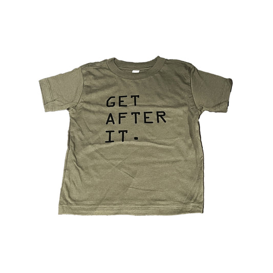 KIDS: GET AFTER IT. Tee