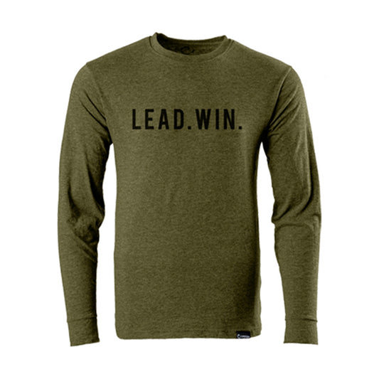 OriginUSA Long-sleeve T-shirt: LEAD.WIN.