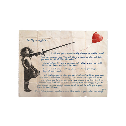 Poster - "To my Daughter"