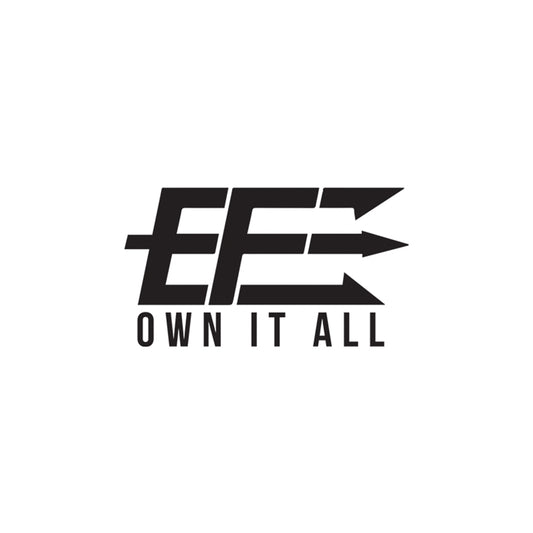 EF OWN IT ALL sticker