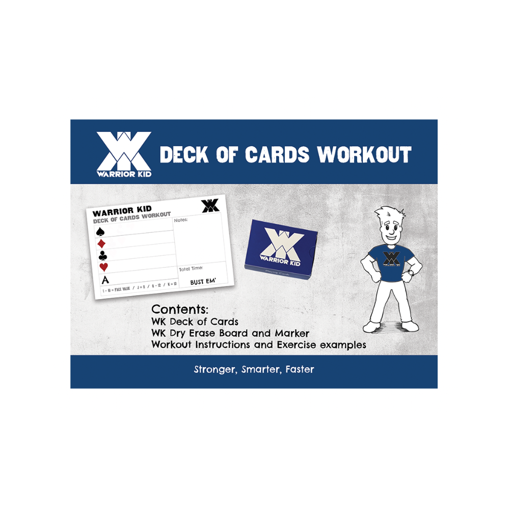 Warrior Kid Deck of Cards Workout