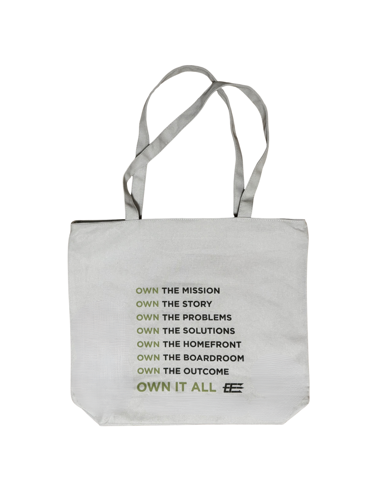 Zippered Canvas Bag - Own It All