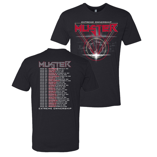 T-shirt - MUSTER Tour 2026