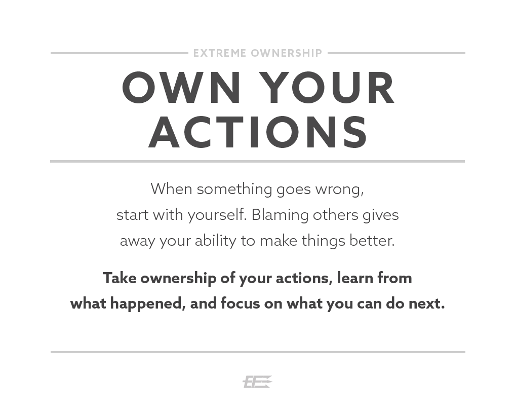 Extreme Ownership Leadership Reminders Flipbook