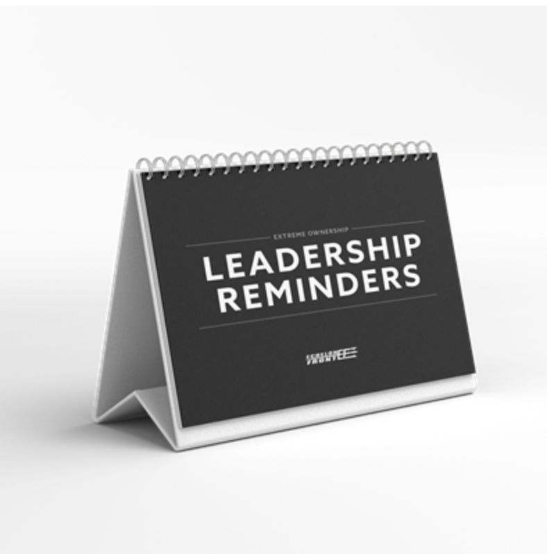 Extreme Ownership Leadership Reminders Flipbook