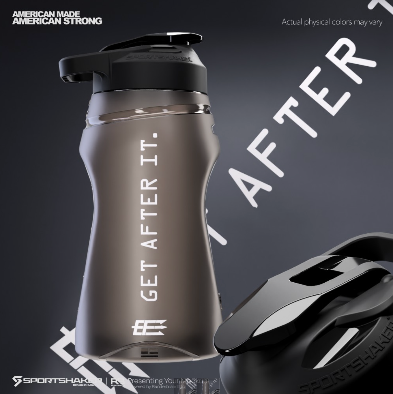 Sports Shaker 64oz - GET AFTER IT