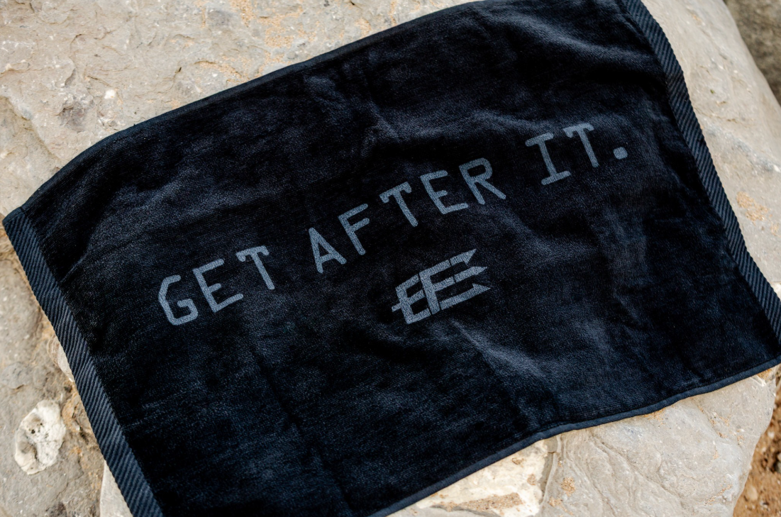 Workout Towel: GET AFTER IT