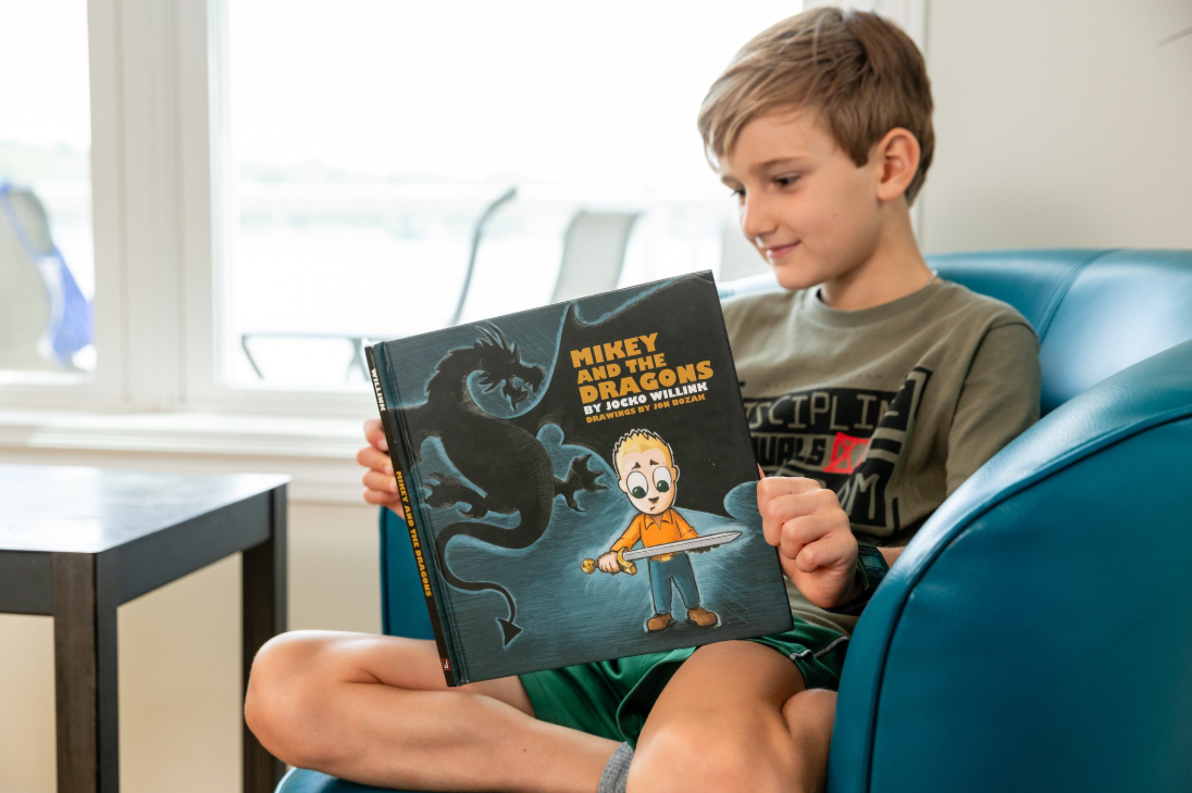 Autographed Book - Mikey and the Dragons