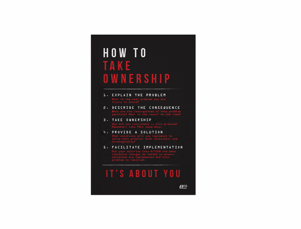 Poster - HOW TO TAKE OWNERSHIP