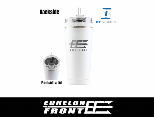 Ice Shaker - 26oz Insulated Flex Bottle  - EF OWN IT ALL