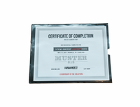 Plastic Certificate Protector