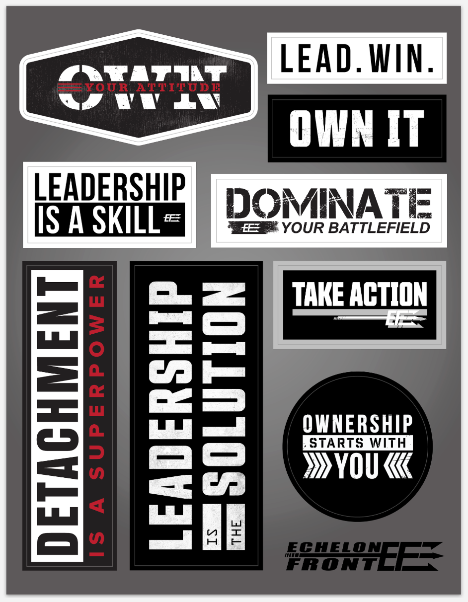 Sticker Sheet - Leadership