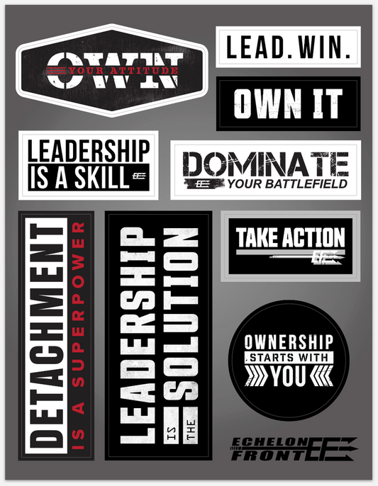 Sticker Sheet - Leadership