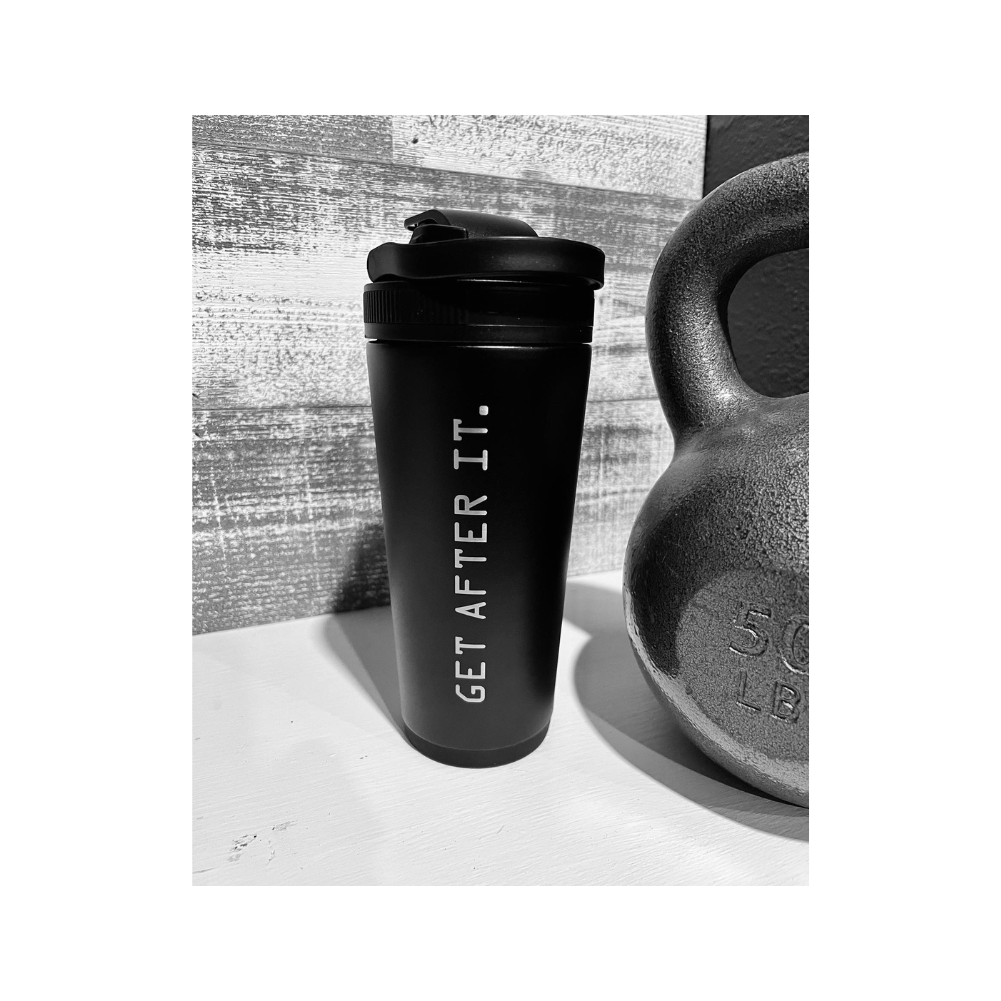 Ice Shaker 26 oz Insulated - GET AFTER IT