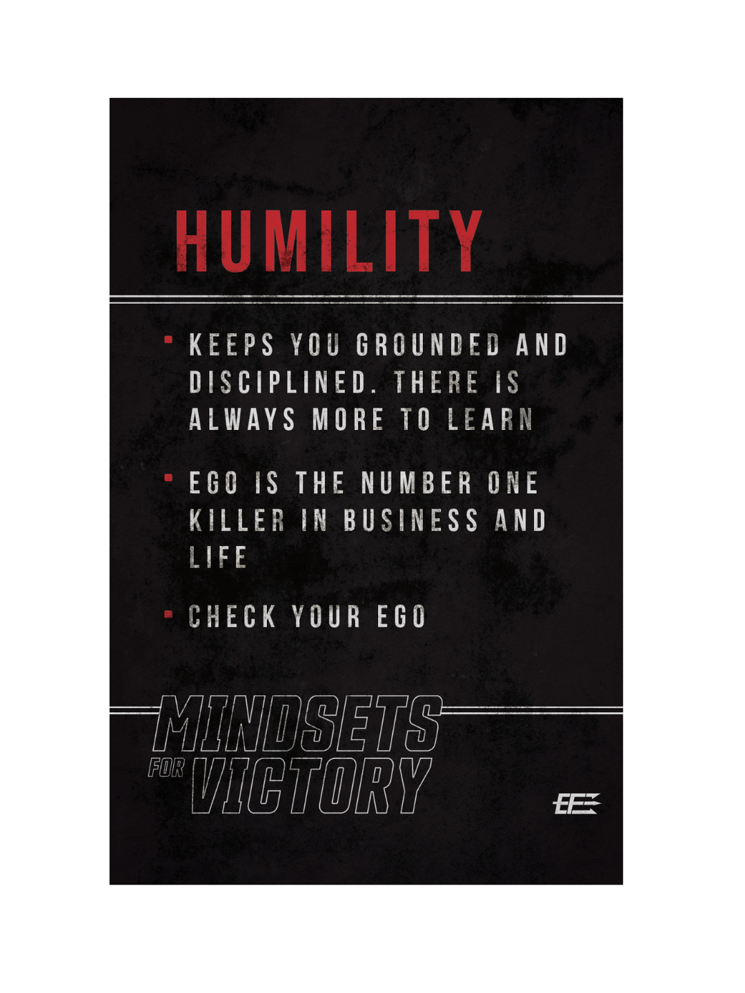 Poster Pack - MINDSETS FOR VICTORY