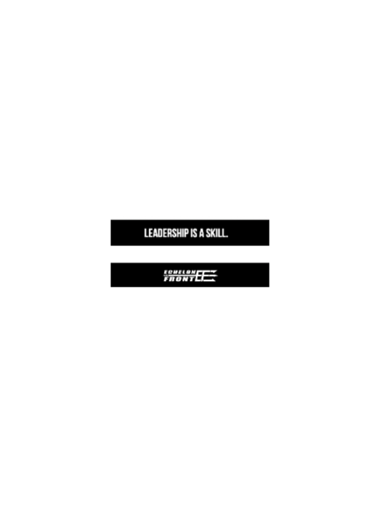 Wristband - Leadership is a SKILL