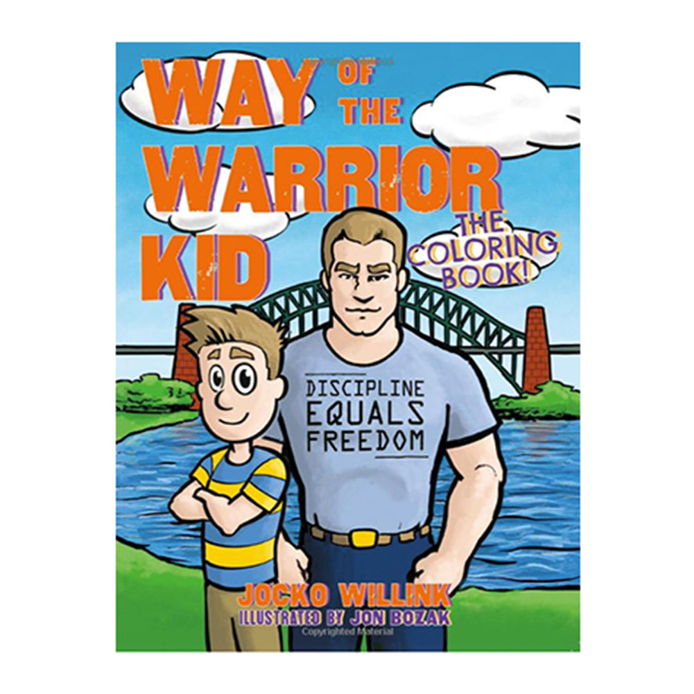 Warrior Kid Coloring Book